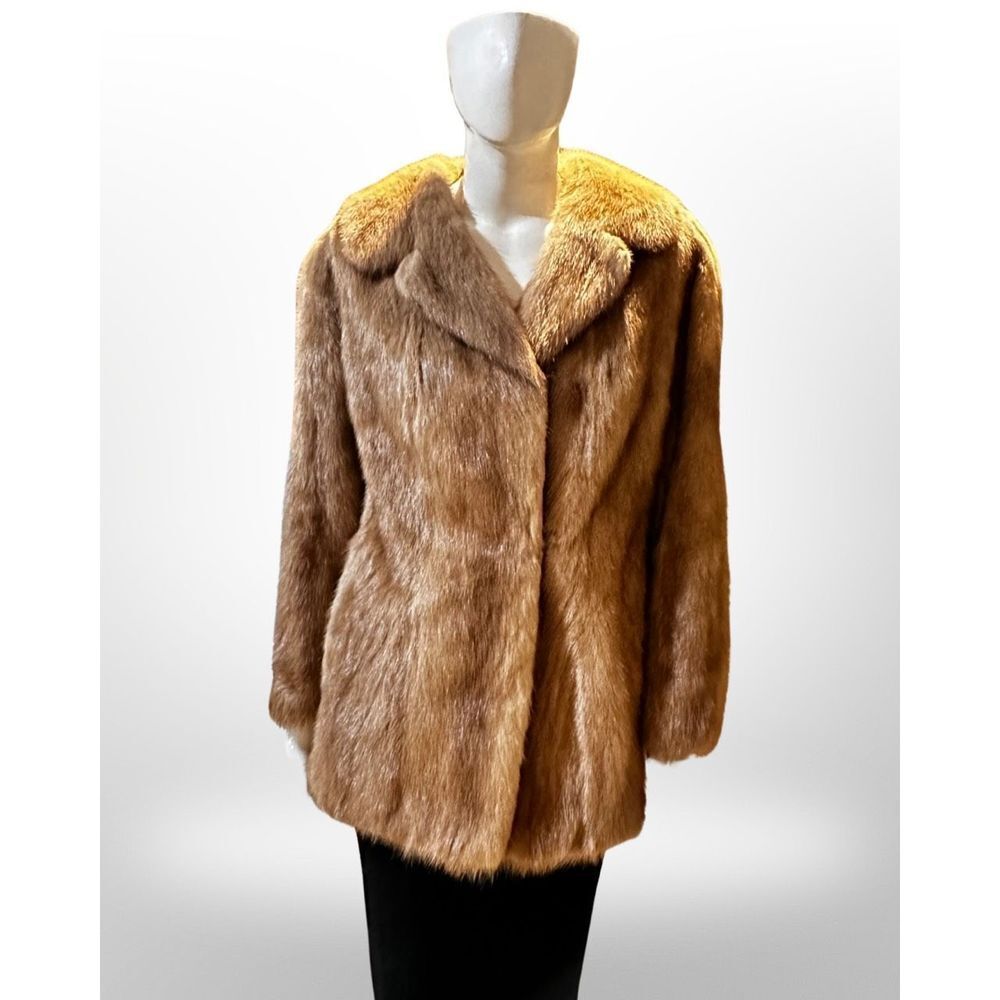 SAGA | Blonde Mink jacket
